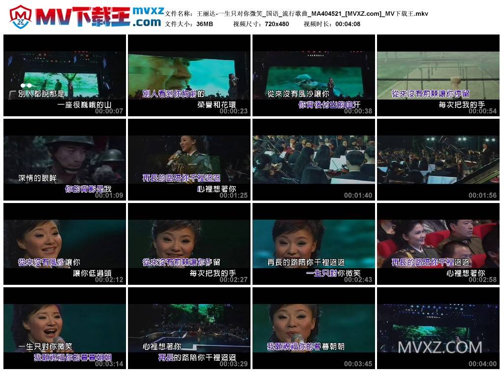 王丽达-一生只对你微笑_国语_流行歌曲_MA404521